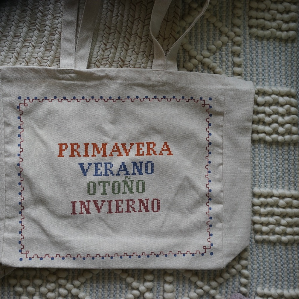 Sezane x Lucia Vergara tote